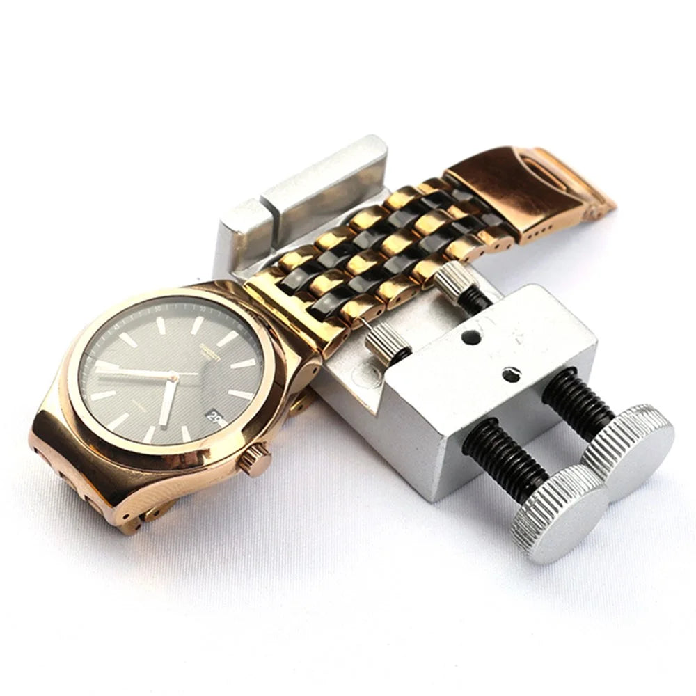 Watch Band Link Pin Install Removal Tool Metal Watch Repair Strap Remover Adjuster - 5