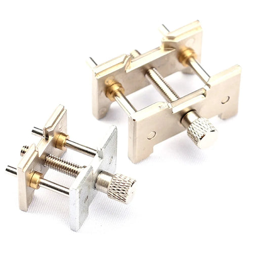 Reversible Metal Watch Movement Holder Set Watchmaker Clamp Repair Tool - 1