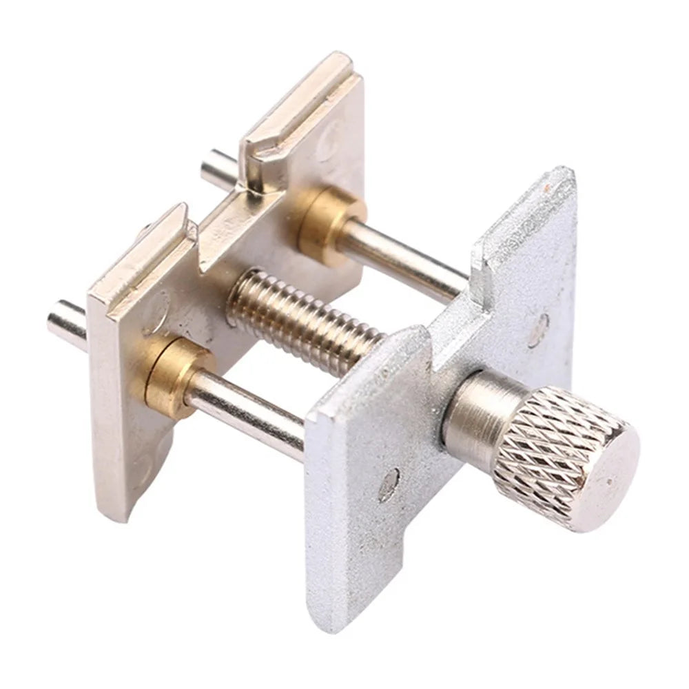 Reversible Metal Watch Movement Holder Set Watchmaker Clamp Repair Tool - 3