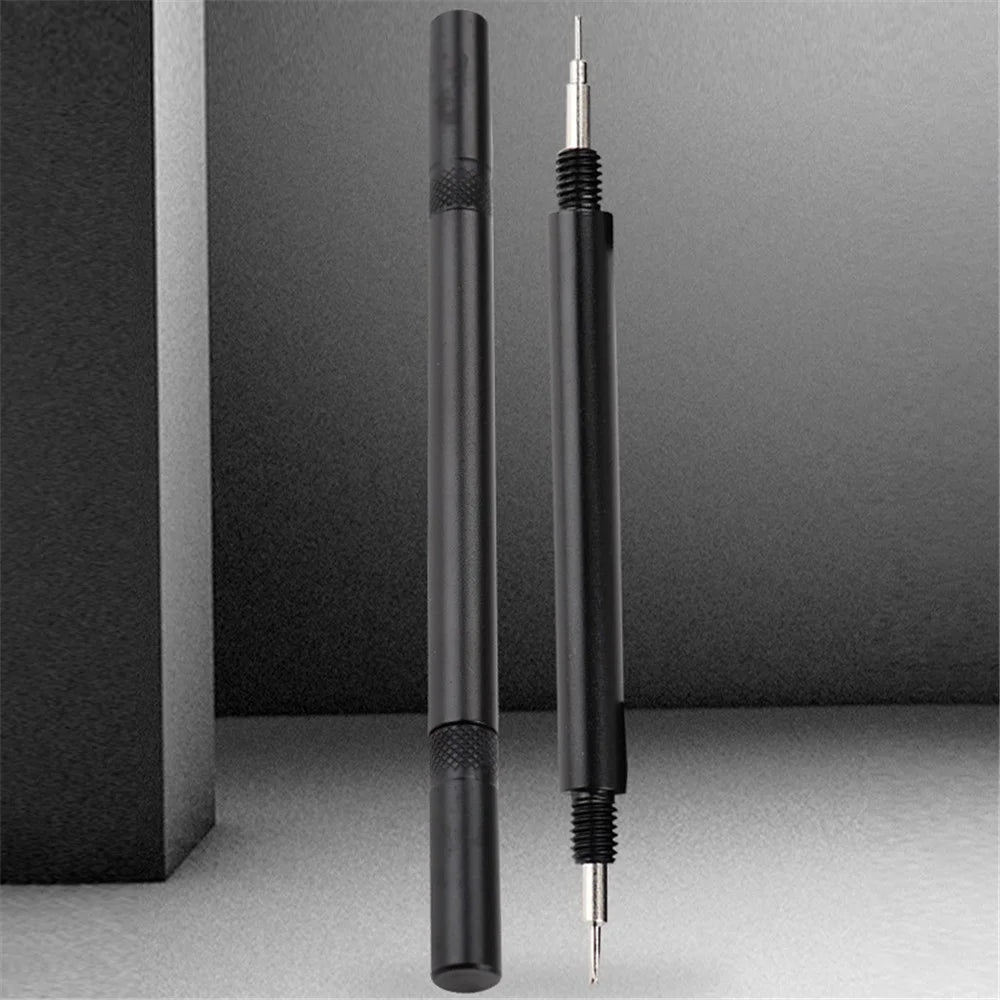 Aluminum Watch Strap Band Spring Bar Remover Watch Lugs Pins Install Removal Tool - Black - 2