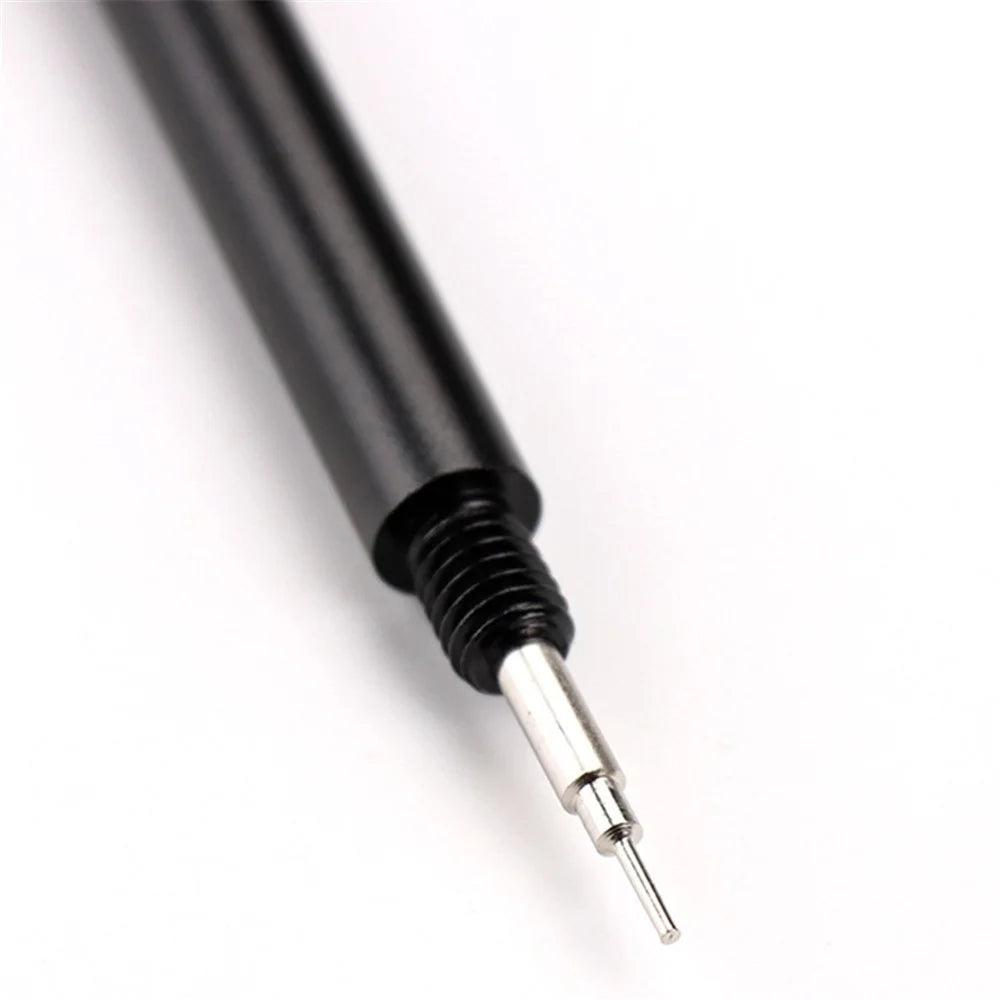 Aluminum Watch Strap Band Spring Bar Remover Watch Lugs Pins Install Removal Tool - Black - 5