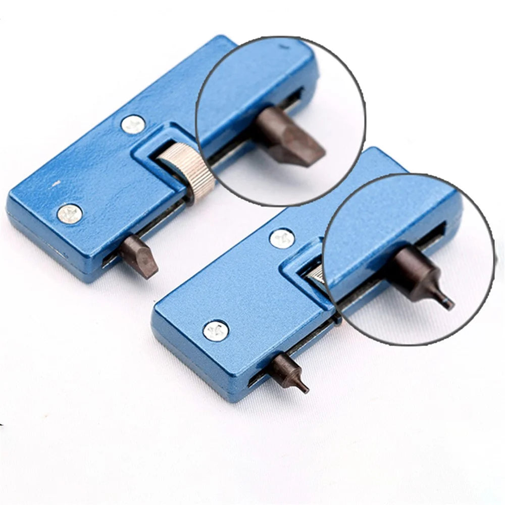 Adjustable Metal Watch Case Opener Back Cover Remover Wrench Watch Repair Tool - Square Head - 4