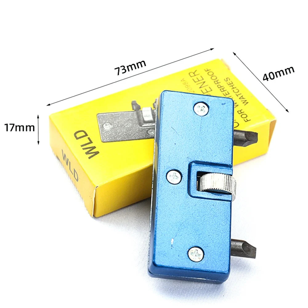 Adjustable Metal Watch Case Opener Back Cover Remover Wrench Watch Repair Tool - Square Head - 6
