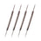 100Pcs Double-End Spring Bar Watch Band Tool Watch Wrist Bands Strap Removal Repair Fix Tools - 5