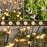 Solar Bee Firefly Light Outdoor Waterproof 8-LED Lamp Garden Decorative Light Yard Patio Pathway Decoration - 7