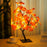 Artificial Maple Leaf Tree USB LED Light Plastic String Light Table Lamp for Festival Party Decoration Gift - 4