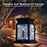Outdoor LED Landscape Garden Light Decoration Hanging Rainproof Solar Light (String Light - Hook Version) - Cold White - 2