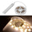 3m 90-LEDs 5V Battery Powered Sensing Light Light Strip Home Bathroom Cabinet Backlight Lamp Window Decor - Warm-White Light - 1
