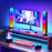 2PCS Bluetooth-compatible RGB Light Bar Color Changing Night Lamp Ambiance Music Sync TV Backlight with 24-key Remote Control - 4