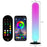 2PCS Bluetooth-compatible RGB Light Bar Color Changing Night Lamp Ambiance Music Sync TV Backlight with 24-key Remote Control - 7