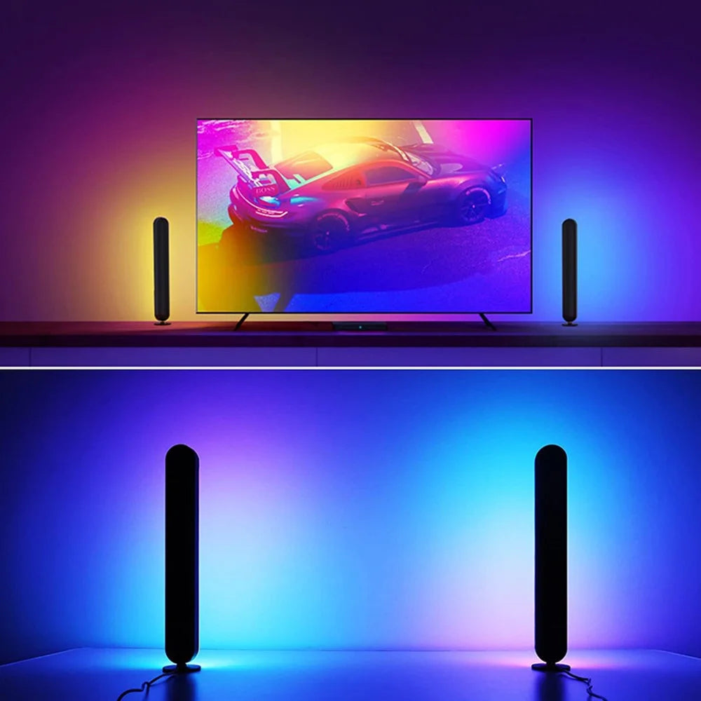 Ambiance Music Sync TV Backlight Bluetooth-compatible RGB Light Bar Color Changing Night Lamp with 24-key Remote Control - 3