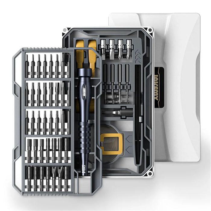 JAKEMY JM-8187 Multi-function Screwdriver Set with Bits, Computer Cell Phone Disassembly Repair Tool Kit - 1