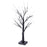 Christmas Lighted Birch Tree Branches Home Decor Tabletop Artificial Plastic Tree Lamp Xmas Ornament, 60CM - Black - 1