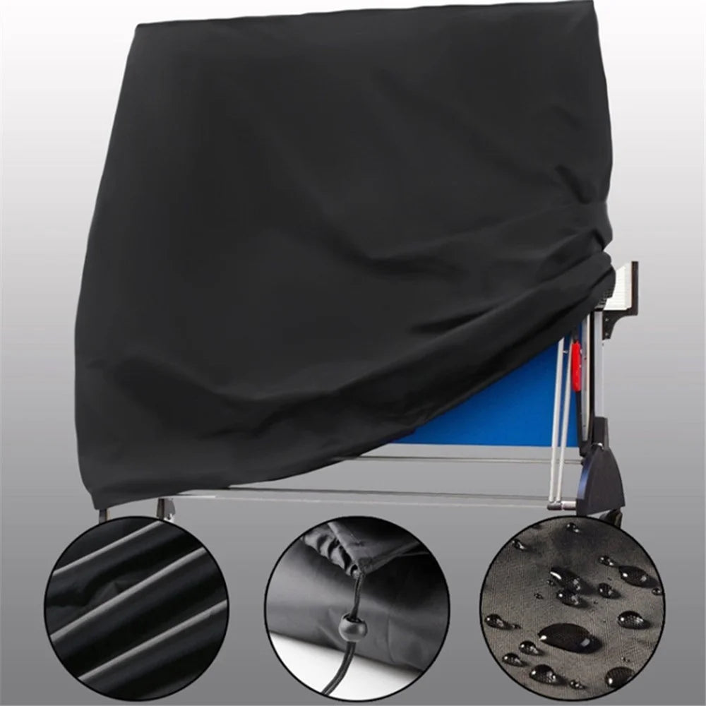 Outdoor Waterproof Polyester Table Tennis Table Protective Sleeve Dust Cover - 4