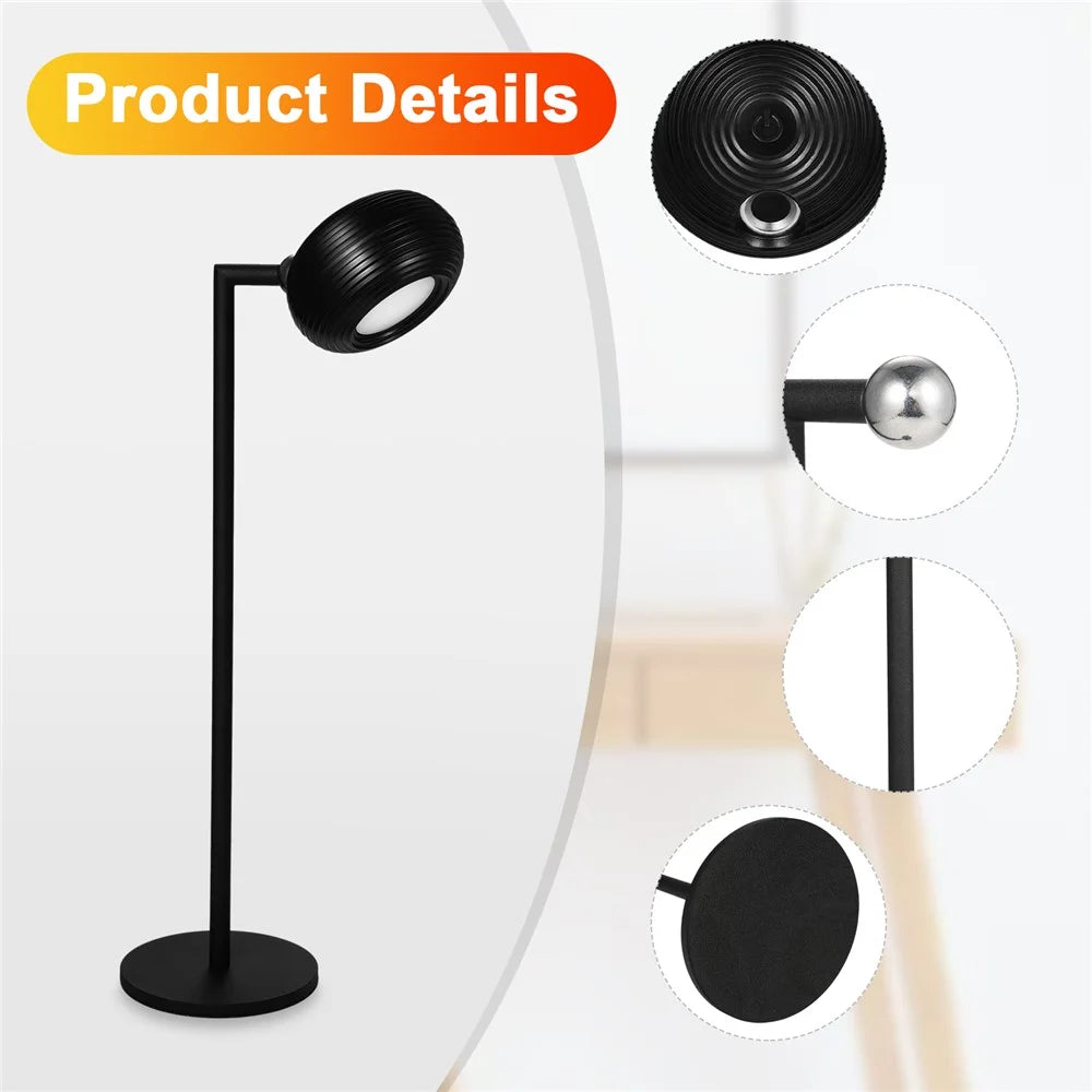 ML-CX003 Magnetic Wall Light Rotation Design Table Lamp for Bedroom (CE, RoHS, FCC) - Black - 4