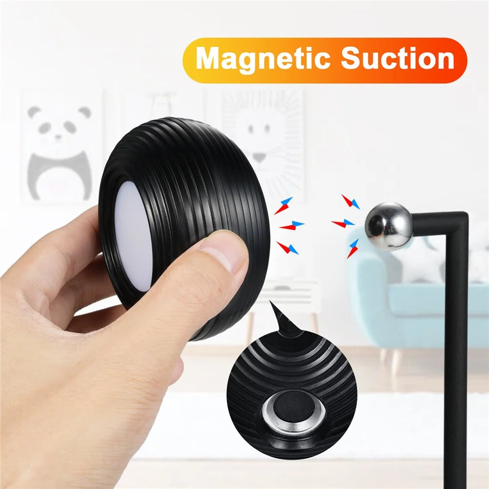 ML-CX003 Magnetic Wall Light Rotation Design Table Lamp for Bedroom (CE, RoHS, FCC) - Black - 5