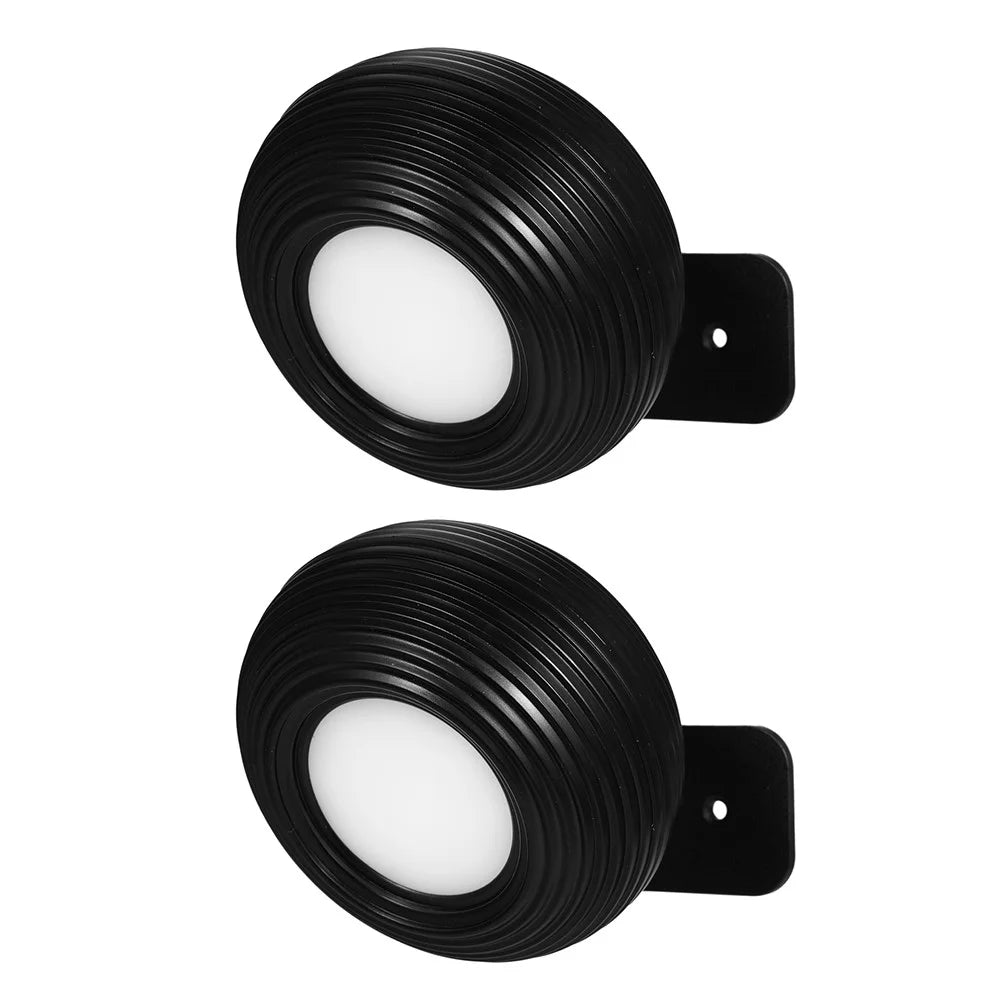 ML-CX002 2PCS Dimmable Magnetic Wall Lights Touch Control Home Lamps (CE, RoHS, FCC) - Black - 2