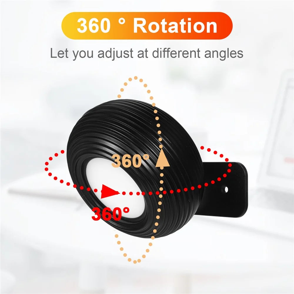ML-CX002 2PCS Dimmable Magnetic Wall Lights Touch Control Home Lamps (CE, RoHS, FCC) - Black - 4