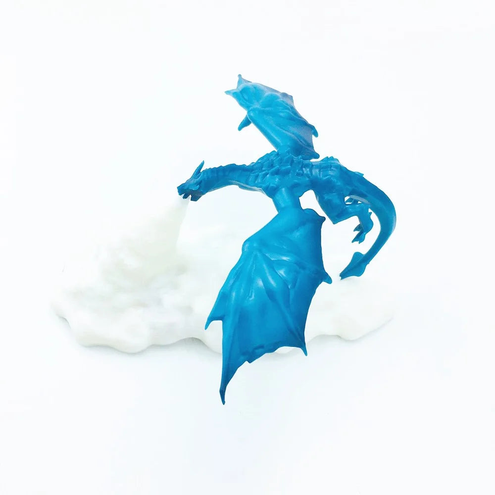 BDL2001-2002 Creative 3D Printing Lamp Dragon Design Night Light Home Decor - Ice Dragon - 1