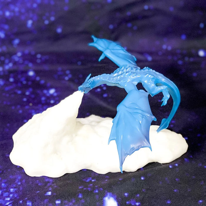 BDL2001-2002 Creative 3D Printing Lamp Dragon Design Night Light Home Decor - Ice Dragon - 4