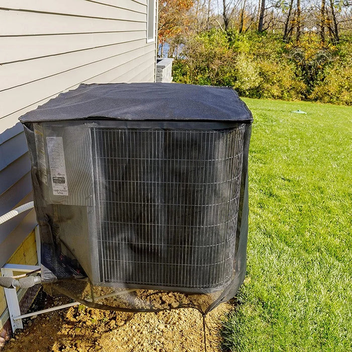 KG0268 Air Conditioner Cover Full Mesh with Detachable Waterproof Top Size L - 7