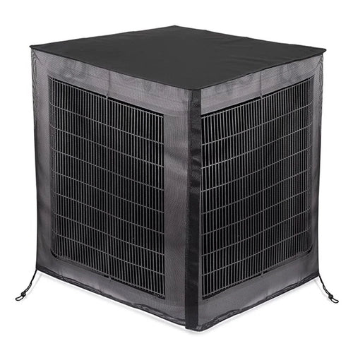 KG0268 Outdoor Snow-proof Air Conditioning Mesh Cover with Removable Top, Size S - 1