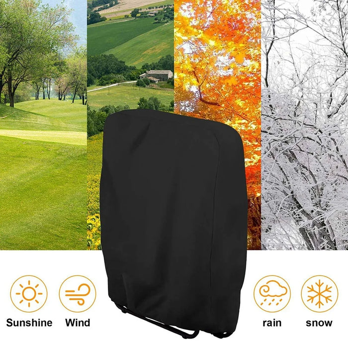 94x34x96cm Outdoors Folding Chair Cover Oxford Cloth Waterproof Patio Furniture Dust Cover - 5
