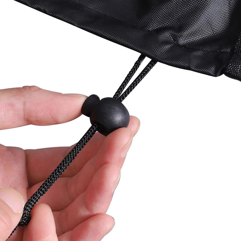 211x117x100cm Outdoor Waterproof Oxford Cloth Cover for Wood Splitter - Black - 6