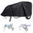 Outdoor Oxford Cloth Wood Splitter Cover Electric Log Splitter Dust Cover, 145x69x79cm - Black - 2