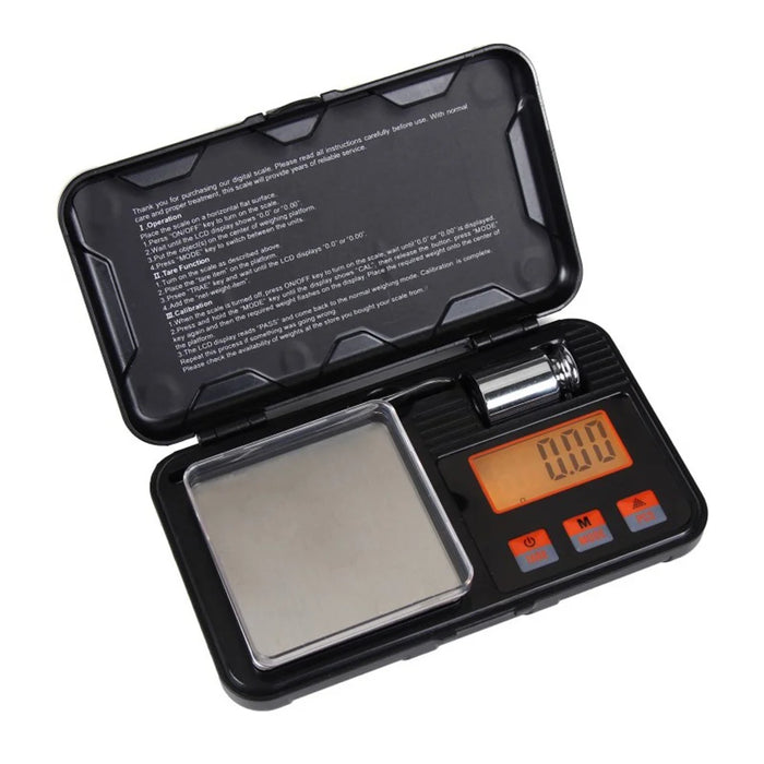 CX-298 200g/0.01g High Precision Electronic Digital Scale with Calibration Weight and Tweezer for Gold Sterling Silver Jewelry - 1