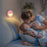 DC-SNL Smile Motion Sensing Night Light Magnetic Absorption Hanging Wall Lamp (Battery Not Included) - Pink - 3
