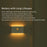SX-SNL Rechargeable Wireless Motion Sensing Night Light Magnetic Hanging Wall Lamp - Round Lens - 6