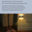 SX-SNL Rechargeable Wireless Motion Sensing Night Light Magnetic Hanging Wall Lamp - Round Lens - 7