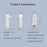 SP-15WJH Negative Ion Generator Touch Control Air Purifying Smart LED Night Light - US Plug - 7