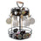 Home Living Room Coffee Mug Rotation Rack Coffee Cup Holder Countertop Drying Rack (With Handle) - 1