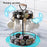 Home Living Room Coffee Mug Rotation Rack Coffee Cup Holder Countertop Drying Rack (With Handle) - 3