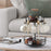 Home Living Room Coffee Mug Rotation Rack Coffee Cup Holder Countertop Drying Rack (With Handle) - 7
