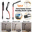 Gesture Sensing USB Reading Light Dormitory Foldable LED Desktop Lamp - 2
