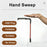 Gesture Sensing USB Reading Light Dormitory Foldable LED Desktop Lamp - 5