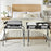 Hotel Stainless Steel Frame Luggage Rack for Guest Room Foldable Suitcase Stand - 7