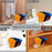 Hat Storage Stand for 7 Baseball Caps Display Rack Bedroom Closet Organizer - Black - 7