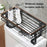 Over-The-Toilet 3 Layer Carbon Steel Storage Rack Shelf for Bathroom Organization - Black - 4