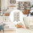 3 Layers Transparent PP Pull Out Drawer Storage Cart Sundries Rack with Wheels - 5