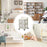2 Layers Transparent PP Pull Out Drawer Storage Cart Sundries Rack with Wheels - 4