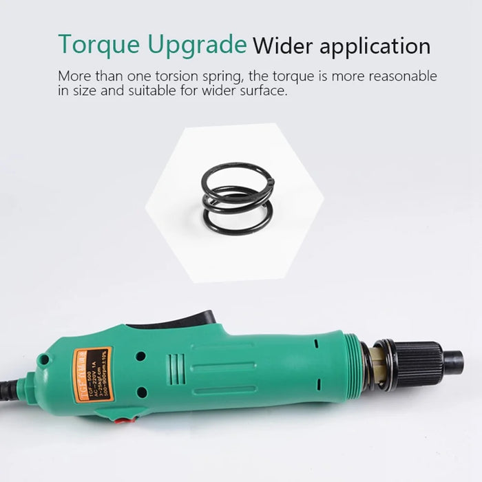 H6 220V Speed Adjustable Electric Screwdriver Bit Kit Home Repair Tool - 3