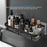 Punch-Free Aluminum Storage Rack Bathroom Organization Shelf, Narrow Edge Single Layer Rectangular - Black - 3