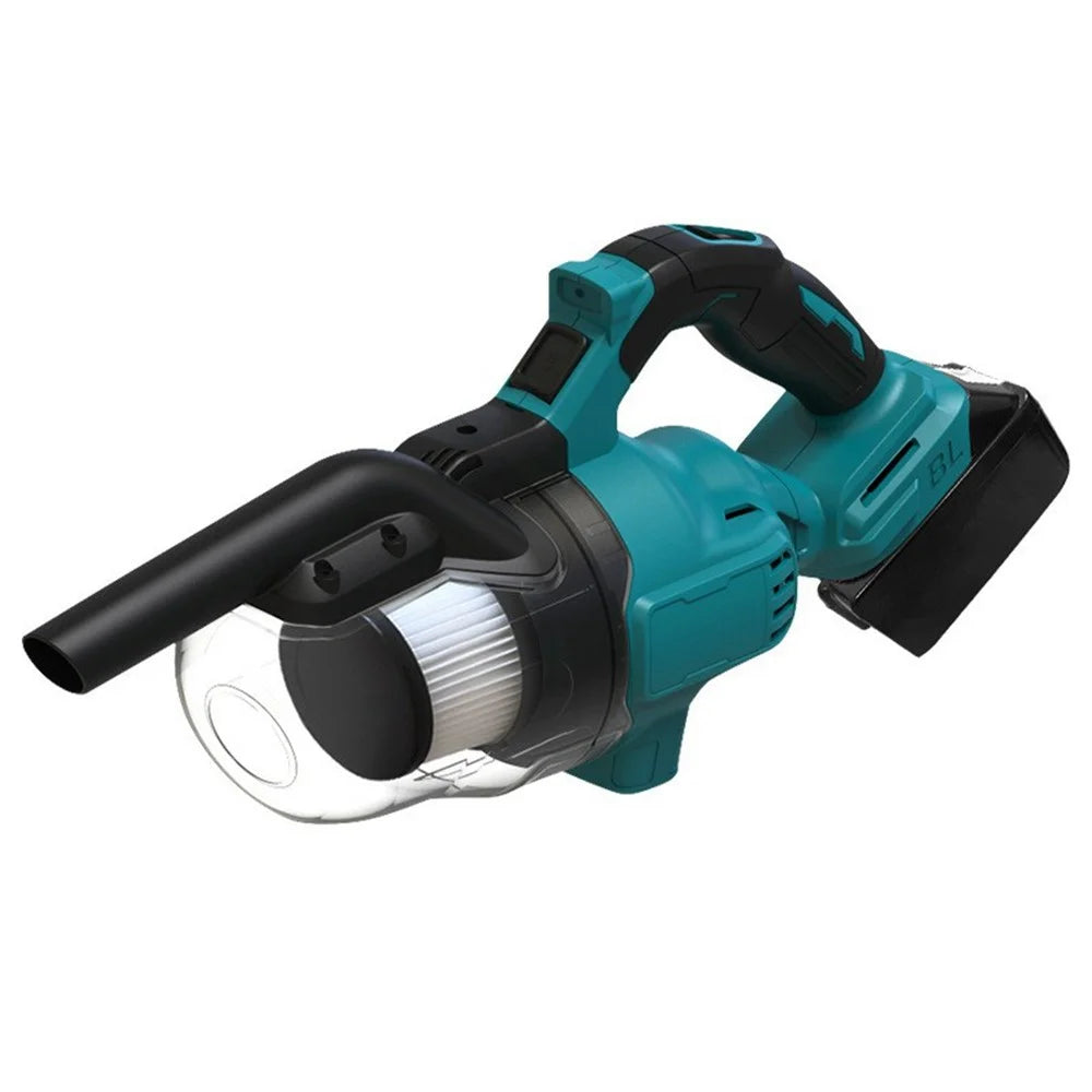 9.4Kpa Powerful Suction HEPA Filter Wireless Handheld Vacuum Cleaner with LED Light for Home Car, EU Plug - 2