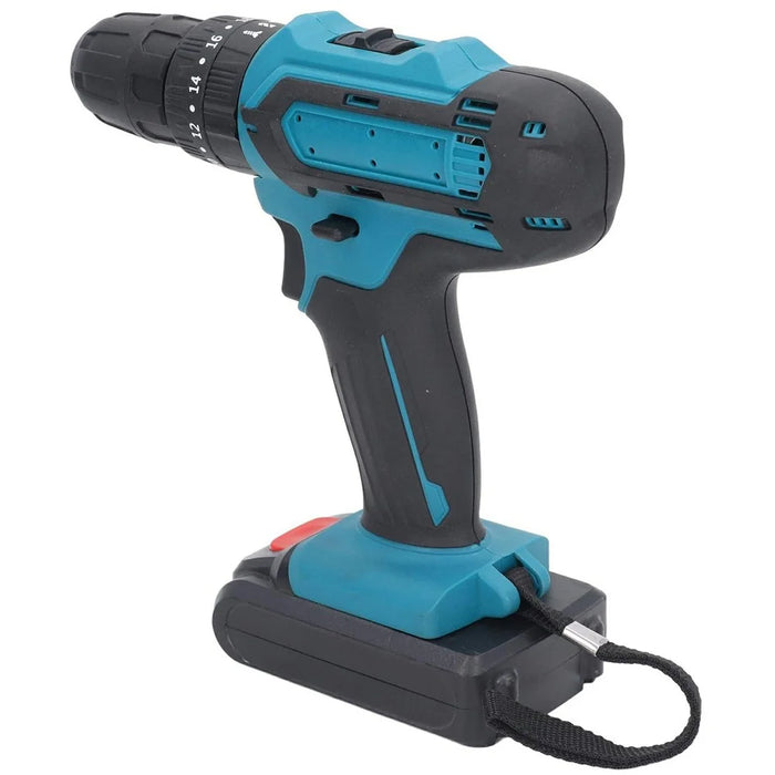 21V Cordless Drill with 1 Battery, 3 / 8-inch Chuck Electric Drill Driver Kit for Home Garden - 3