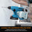 HILDA Rechargeable Electric Hammer Electric Impact Drill Wall Drilling Tools Set, EU Plug Charger + 2 Batteries - 2
