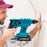 HILDA Rechargeable Electric Hammer Electric Impact Drill Wall Drilling Tools Set, EU Plug Charger + 1 Battery - 6